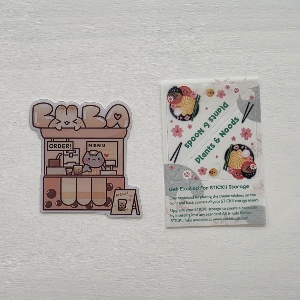 ♡ Food Sticker Stationary Set ♡ - Picture 5 of 6